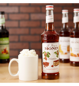 Monin Premium Tiramisu Flavoring Syrup 750 mL
