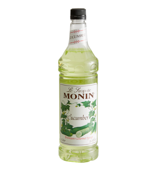 Monin Premium Cucumber Flavoring Syrup 1 Liter