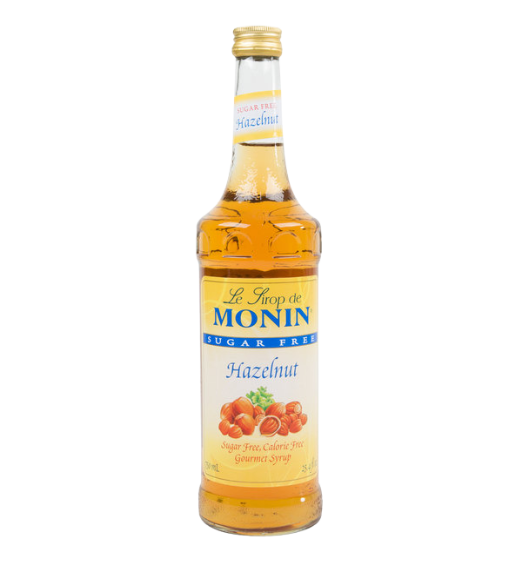 Monin Sugar Free Hazelnut Flavoring Syrup 750 mL