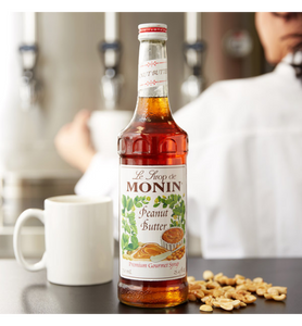 Monin Premium Peanut Butter Flavoring Syrup 750 mL