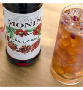 Monin Premium Pomegranate Flavoring / Fruit Syrup 750 mL