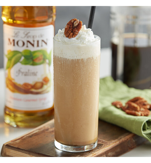 Monin Premium Praline Flavoring Syrup 750 mL