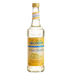 Monin Sugar Free White Chocolate Flavoring Syrup 750 mL