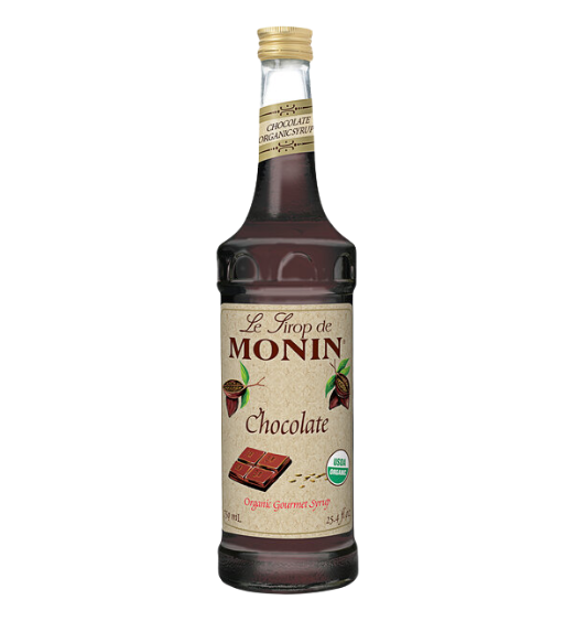Monin Organic Chocolate Flavoring Syrup 750 mL