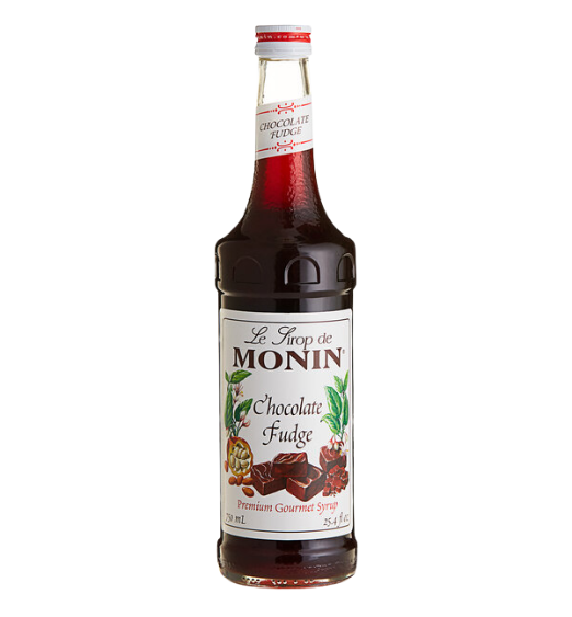 Monin Premium Chocolate Fudge Flavoring Syrup 750 mL