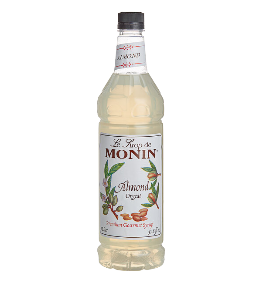 Monin Premium Almond (Orgeat) Flavoring Syrup 1 Liter