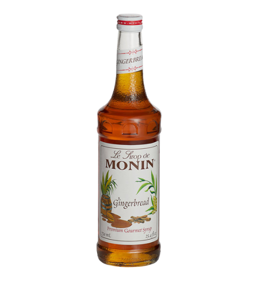Monin Premium Gingerbread Flavoring Syrup 750 mL