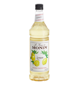 Monin Premium Lemon Flavoring / Fruit Syrup 1 Liter