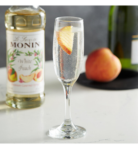 Monin Premium White Peach Flavoring / Fruit Syrup 750 mL