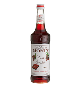 Monin Premium Swiss Chocolate Flavoring Syrup 750 mL
