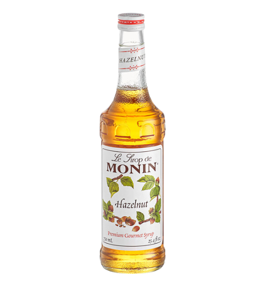 Monin Organic Hazelnut Flavoring Syrup 750 mL