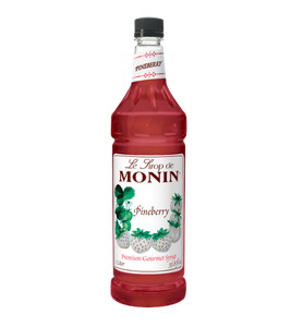 Monin Premium Pineberry Flavoring Syrup 1 Liter