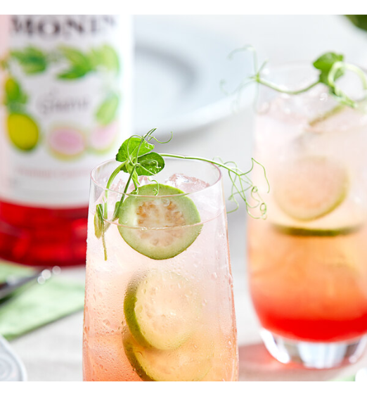 Monin Premium Guava Flavoring / Fruit Syrup 1 Liter