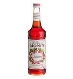 Load image into Gallery viewer, Monin Premium Cranberry Flavoring / Fruit Syrup 750 mL

