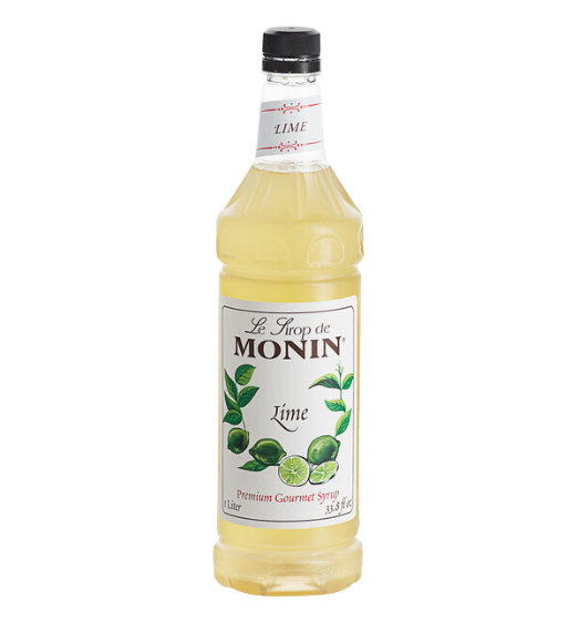 Monin Premium Lime Flavoring / Fruit Syrup 1 Liter