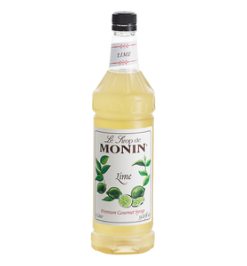 Monin Premium Lime Flavoring / Fruit Syrup 1 Liter