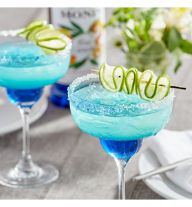 Monin Premium Blue Curacao Flavoring Syrup 1 Liter