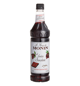 Monin Premium Swiss Chocolate Flavoring Syrup 1 Liter
