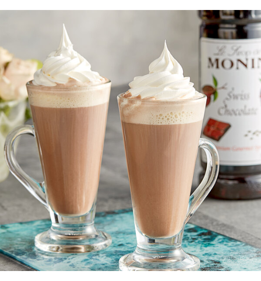 Monin Premium Swiss Chocolate Flavoring Syrup 1 Liter