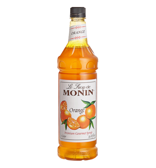 Monin Premium Orange Flavoring / Fruit Syrup 1 Liter