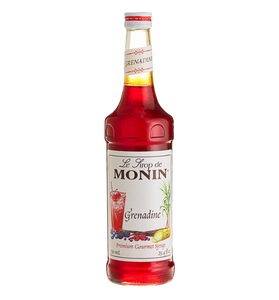 Monin Premium Grenadine Flavoring Syrup 750 mL