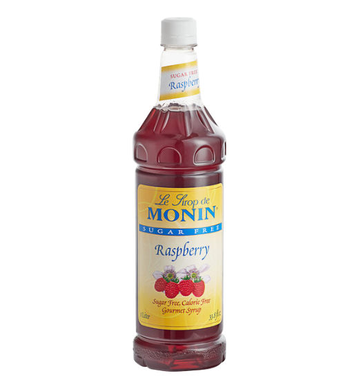 Monin Sugar Free Raspberry Flavoring / Fruit Syrup 750 mL