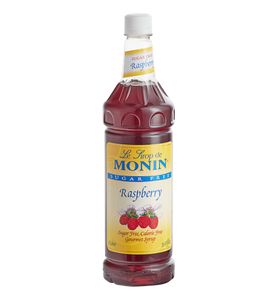 Monin Sugar Free Raspberry Flavoring / Fruit Syrup 750 mL