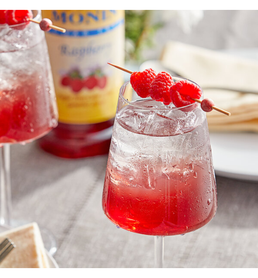 Monin Sugar Free Raspberry Flavoring / Fruit Syrup 750 mL
