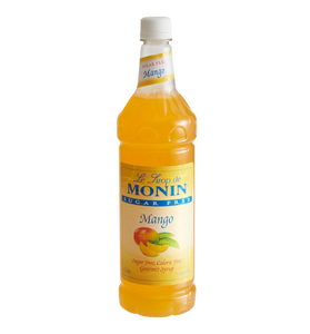 Monin Sugar Free Mango Flavoring Syrup 1 Liter
