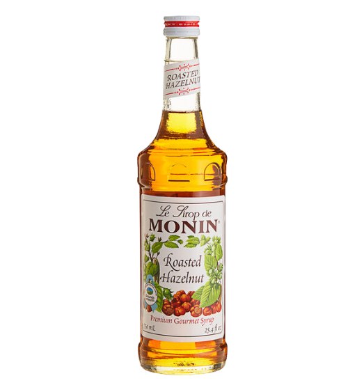 Monin Premium Roasted Hazelnut Flavoring Syrup 750 mL