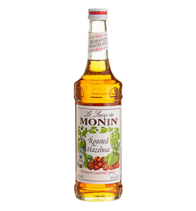 Monin Premium Roasted Hazelnut Flavoring Syrup 750 mL
