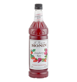 Load image into Gallery viewer, Monin Premium Strawberry Rose Flavoring Syrup 1 Liter
