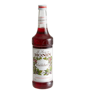Monin Premium Huckleberry Flavoring Syrup 750 mL