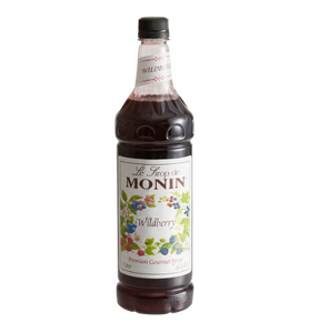 Monin Premium Wildberry Flavoring Syrup 1 Liter