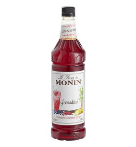 Monin Premium Grenadine Flavoring Syrup 1 Liter