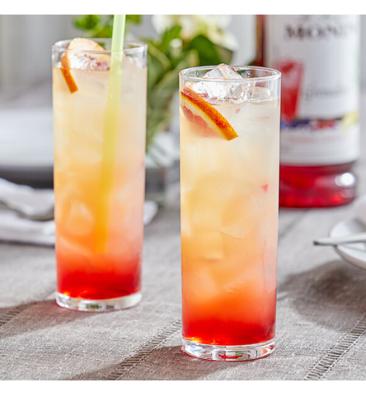 Monin Premium Grenadine Flavoring Syrup 1 Liter