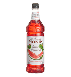 Monin Premium Classic Watermelon Flavoring / Fruit Syrup 1 Liter