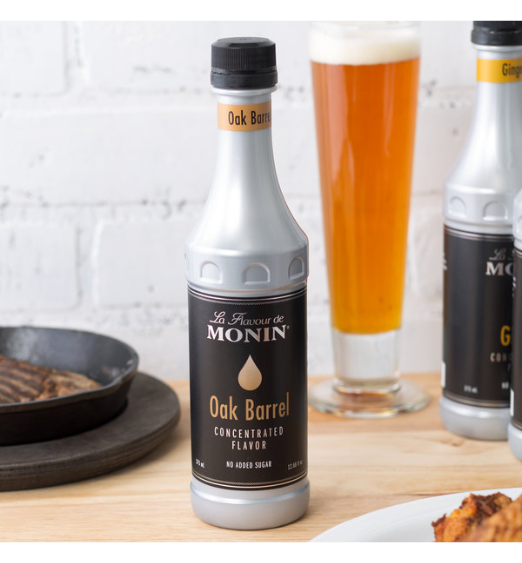 Monin Oak Barrel Concentrated Flavor 375 mL