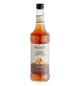 Monin Zero Calorie Natural Caramel Flavoring Syrup 750 mL