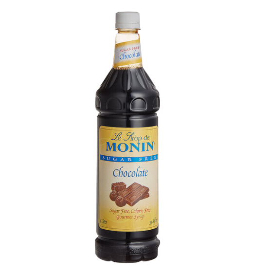 Monin Sugar Free Chocolate Flavoring Syrup 1 Liter