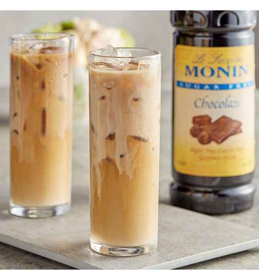 Monin Sugar Free Chocolate Flavoring Syrup 1 Liter