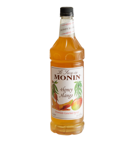 Monin Premium Honey Mango Flavoring Syrup 1 Liter