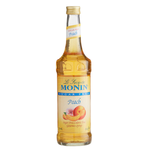 Monin Sugar Free Peach Flavoring / Fruit Syrup 750 mL