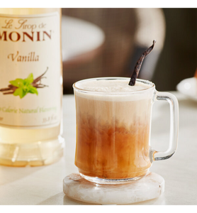 Monin Zero Calorie Natural Vanilla Flavoring Syrup 1 Liter
