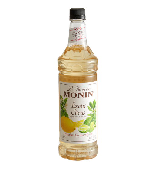 Monin Premium Exotic Citrus Flavoring Syrup 1 Liter