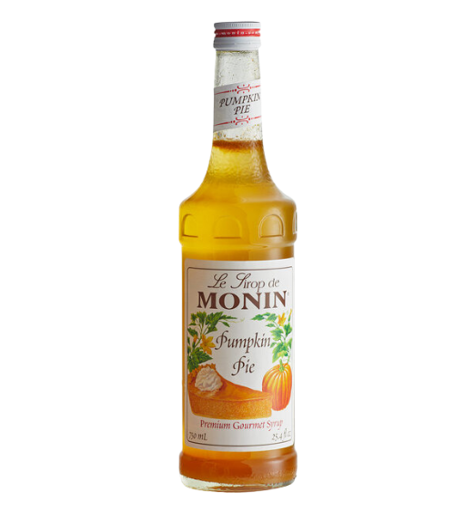 Monin Premium Pumpkin Pie Flavoring Syrup 750 mL