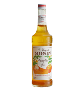 Monin Premium Pumpkin Pie Flavoring Syrup 750 mL