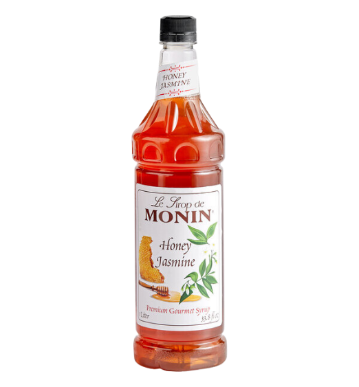 Monin Premium Honey Jasmine Flavoring Syrup 1 Liter