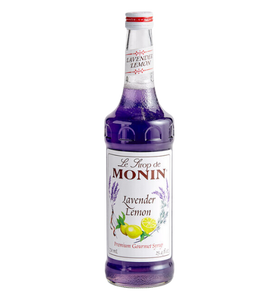Monin Premium Lavender Lemon Flavoring Syrup 750 mL