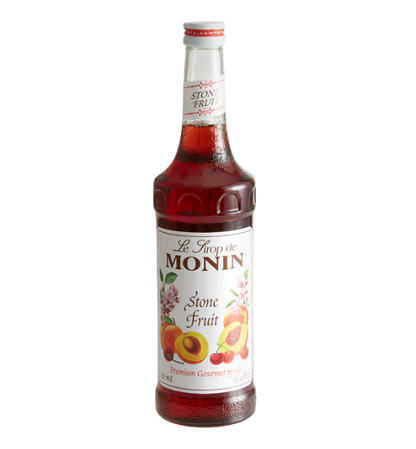 Monin Premium Stone Fruit Flavoring Syrup 750 mL